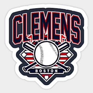 Vintage Boston Clemens Sticker